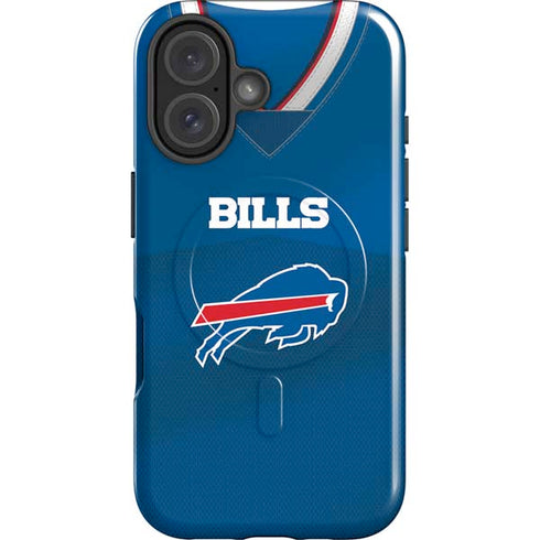 NFL Buffalo Bills Team Jersey iPhone 16 Plus Magsafe Impact Case
