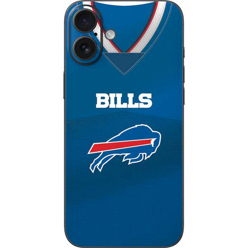 NFL Buffalo Bills Team Jersey iPhone 16 Plus Skin