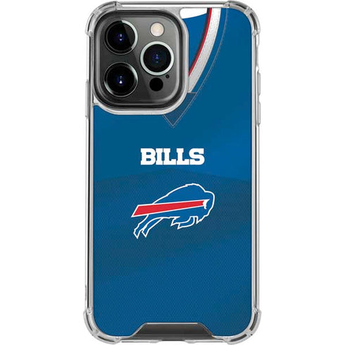 NFL Buffalo Bills Team Jersey iPhone 16 Pro Clear Case