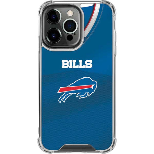 NFL Buffalo Bills Team Jersey iPhone 16 Pro Max Clear Case