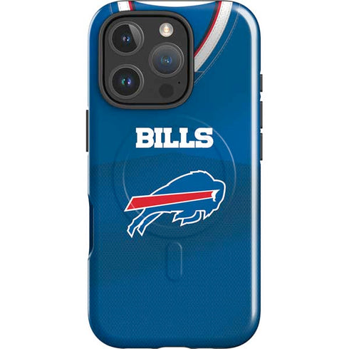 NFL Buffalo Bills Team Jersey iPhone 16 Pro Max Magsafe Impact Case