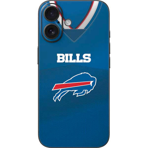 NFL Buffalo Bills Team Jersey iPhone 16 Skin