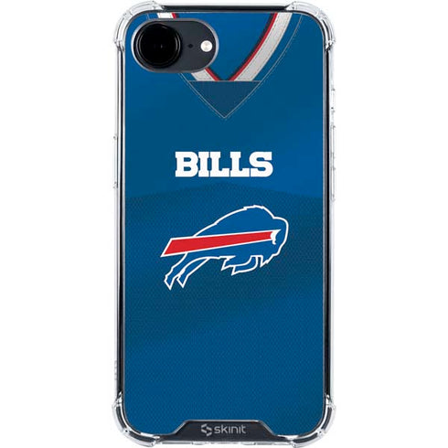 NFL Buffalo Bills Team Jersey iPhone 16e Clear Case