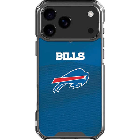 NFL Buffalo Bills Team Jersey iPhone 18 Pro Max Clear Case
