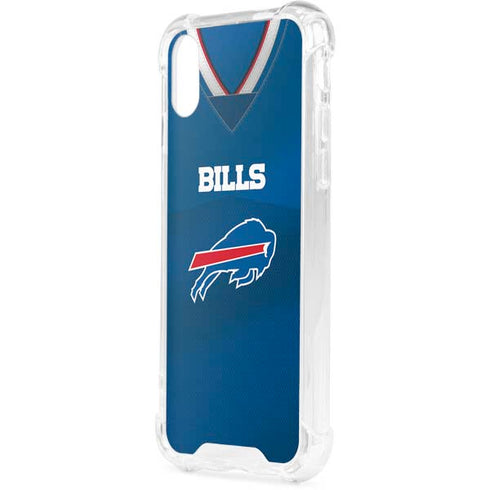 NFL Buffalo Bills Team Jersey iPhone XS Clear Case