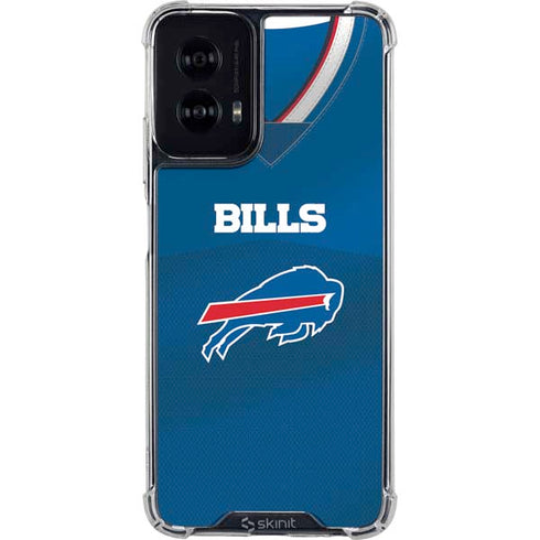 NFL Buffalo Bills Team Jersey Moto G Power 5G (2024) Clear Case