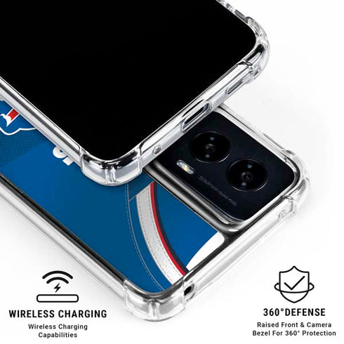 NFL Buffalo Bills Team Jersey Moto G Power 5G (2024) Clear Case