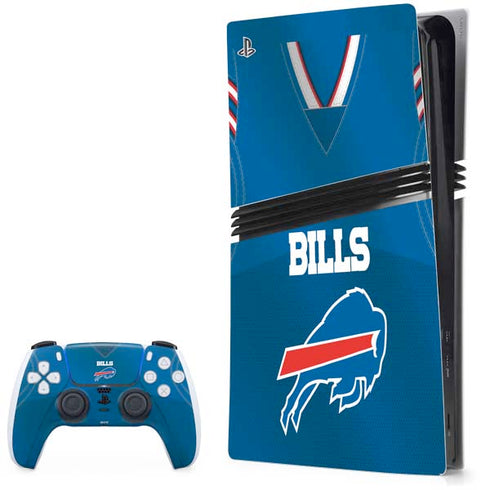 NFL Buffalo Bills Team Jersey PlayStation PS5 Skins