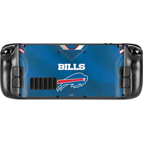 NFL Buffalo Bills Team Jersey Steam Deck Handheld Gaming Computer Skin