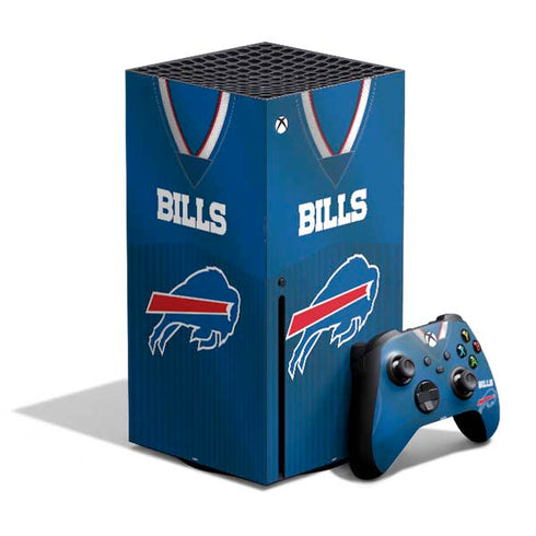 NFL Buffalo Bills Team Jersey Xbox Series X Bundle Skin