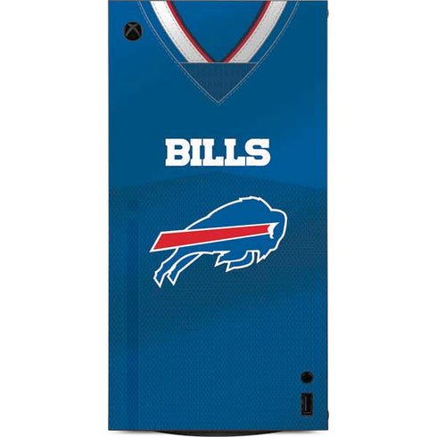 NFL Buffalo Bills Team Jersey XBox Series X Digital Edition Console Skin
