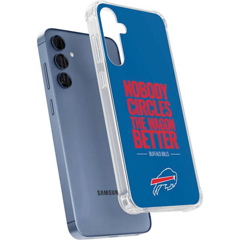 NFL Buffalo Bills Team Motto Galaxy A55 5G Clear Case