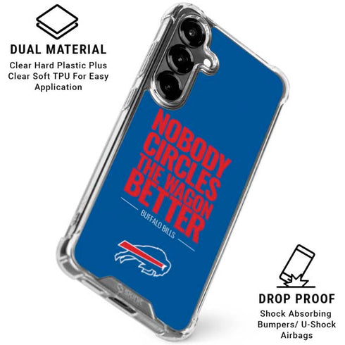 NFL Buffalo Bills Team Motto Galaxy S26 Clear Case