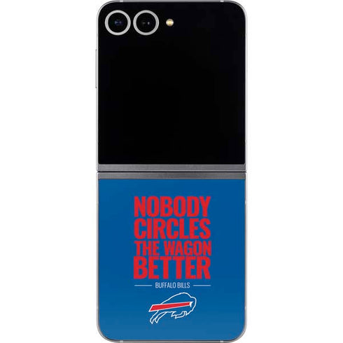 NFL Buffalo Bills Team Motto Galaxy Z Flip6 Skin