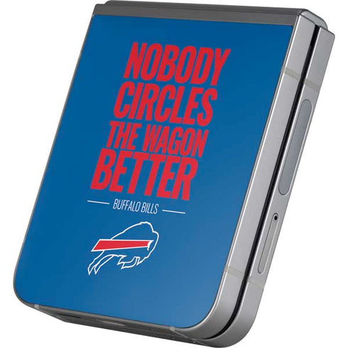NFL Buffalo Bills Team Motto Galaxy Z Flip6 Skin