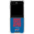 NFL Buffalo Bills Team Motto Galaxy Z Flip6 Clear Case