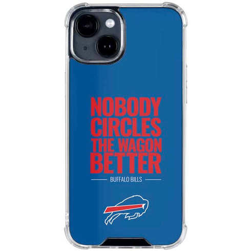 NFL Buffalo Bills Team Motto iPhone 15 Clear Case