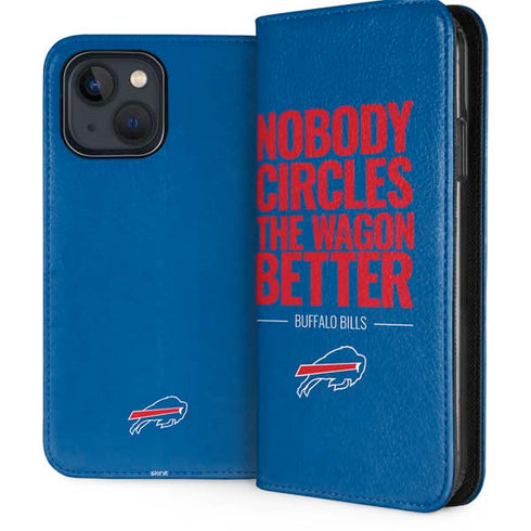 NFL Buffalo Bills Team Motto iPhone 15 Plus Folio Case