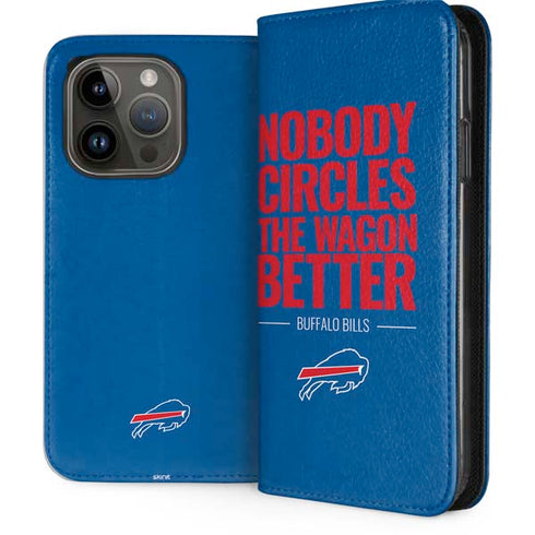 NFL Buffalo Bills Team Motto iPhone 15 Pro Folio Case
