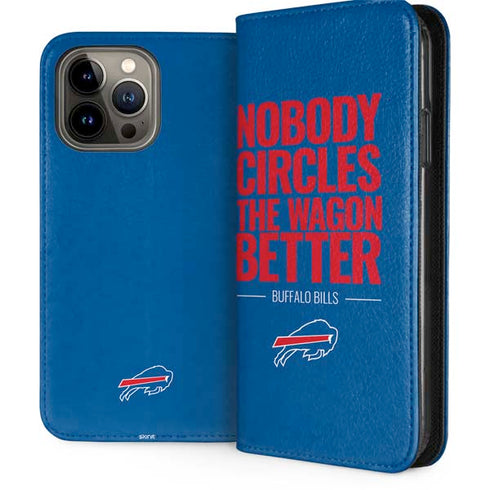 NFL Buffalo Bills Team Motto iPhone 15 Pro Max Folio Case