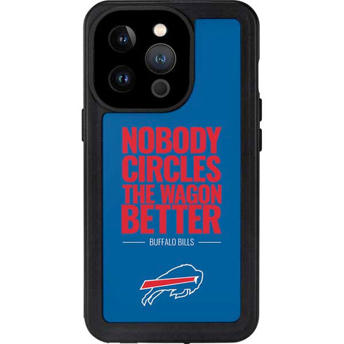 NFL Buffalo Bills Team Motto iPhone 15 Pro Waterproof Case