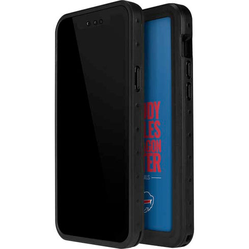 NFL Buffalo Bills Team Motto iPhone 15 Pro Waterproof Case