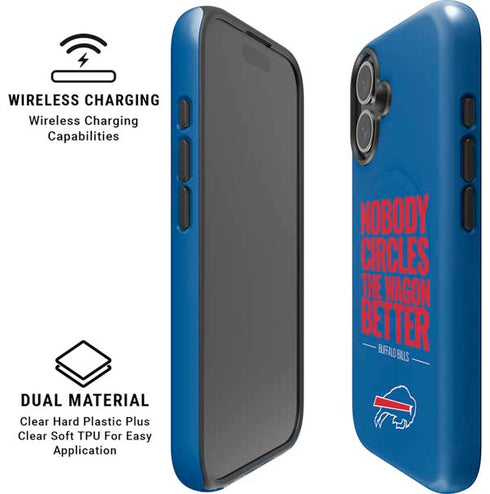 NFL Buffalo Bills Team Motto iPhone 16 Plus Magsafe Impact Case