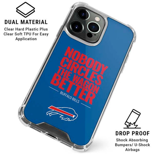 NFL Buffalo Bills Team Motto iPhone 16 Pro Max Clear Case