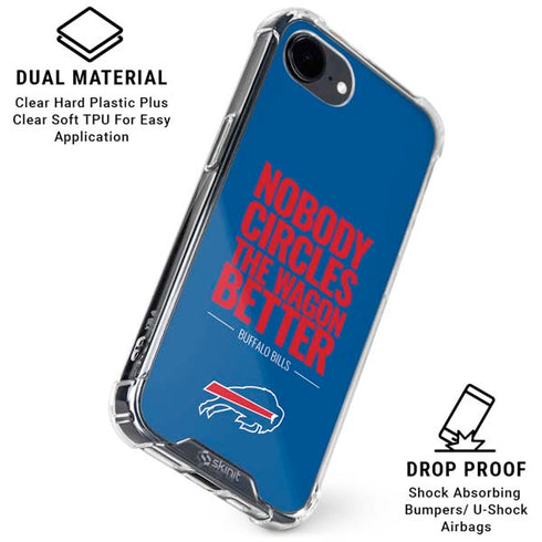 NFL Buffalo Bills Team Motto iPhone 16e Clear Case
