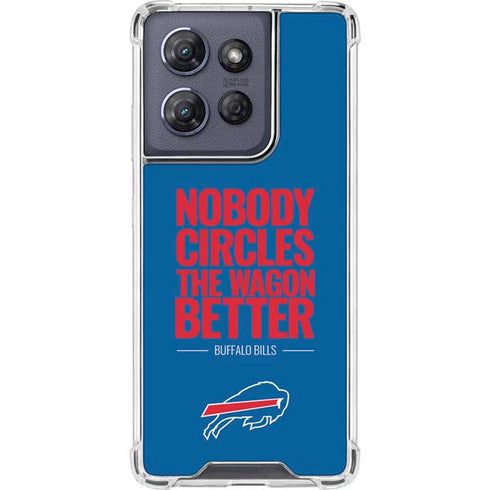 NFL Buffalo Bills Team Motto Moto G 5G (2025) Clear Case