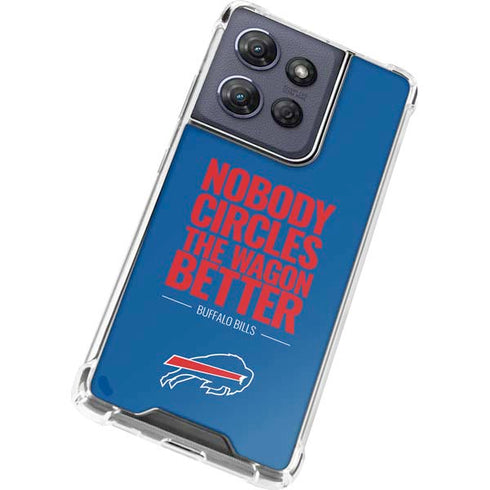 NFL Buffalo Bills Team Motto Moto G Power 5G (2025) Clear Case