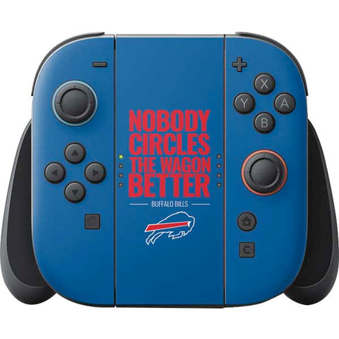 NFL Buffalo Bills Team Motto Nintendo Switch 2 (2025) Joy-Con Controller Skin