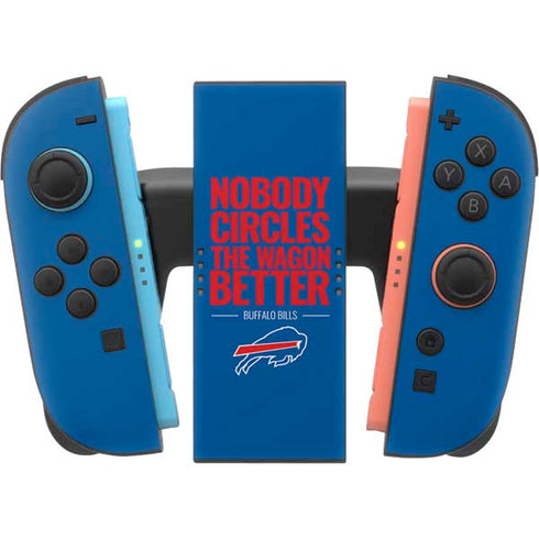 NFL Buffalo Bills Team Motto Nintendo Switch 2 (2025) Joy-Con Controller Skin