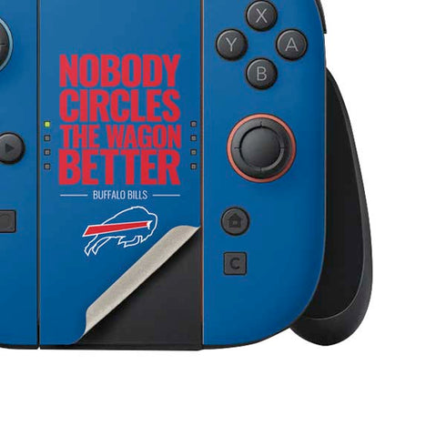 NFL Buffalo Bills Team Motto Nintendo Switch 2 (2025) Joy-Con Controller Skin
