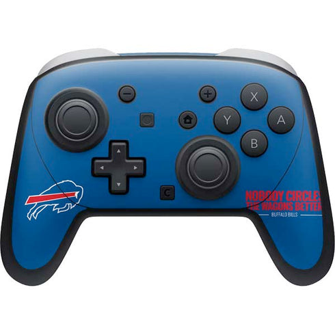 NFL Buffalo Bills Team Motto Nintendo Switch 2 (2025) Pro Controller Skin