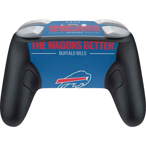 NFL Buffalo Bills Team Motto Nintendo Switch 2 (2025) Pro Controller Skin
