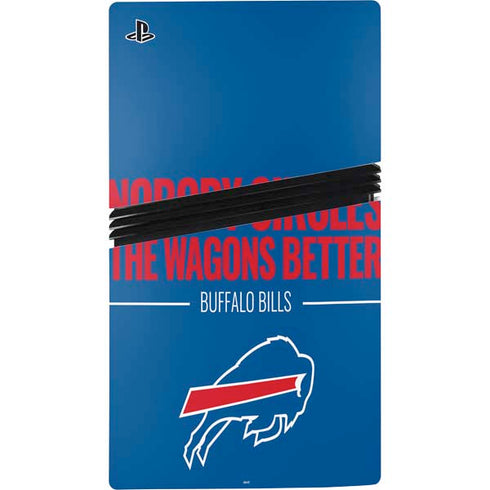 NFL Buffalo Bills Team Motto PS5 Pro Disk Console Skin
