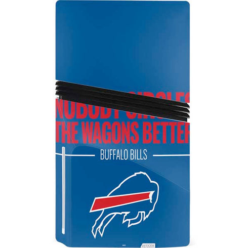 NFL Buffalo Bills Team Motto PS5 Pro Disk Console Skin