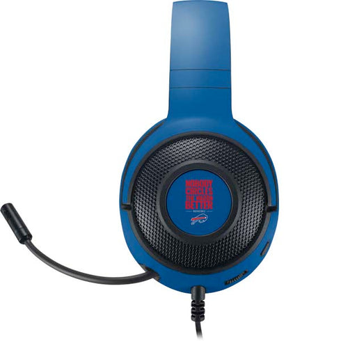 NFL Buffalo Bills Team Motto Razer Kraken X Skin