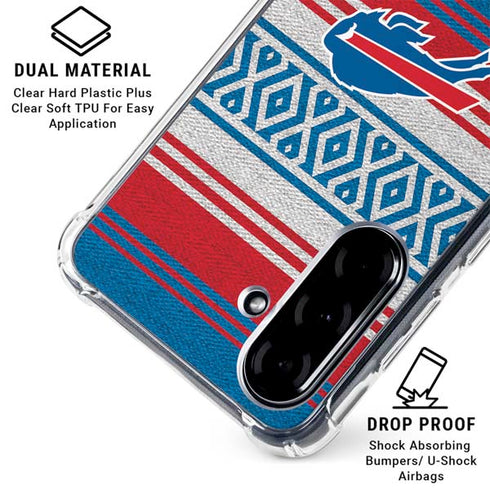 NFL Buffalo Bills Trailblazer Galaxy A36 5G Clear Case