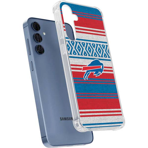 NFL Buffalo Bills Trailblazer Galaxy A55 5G Clear Case