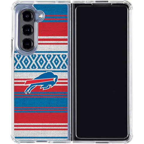 NFL Buffalo Bills Trailblazer Galaxy Z Fold5 5G Clear Case