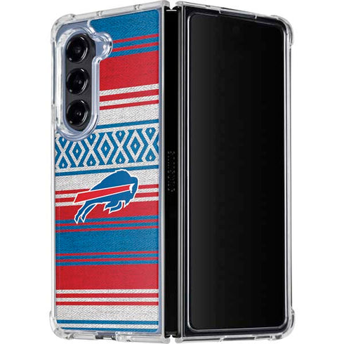 NFL Buffalo Bills Trailblazer Galaxy Z Fold5 5G Clear Case