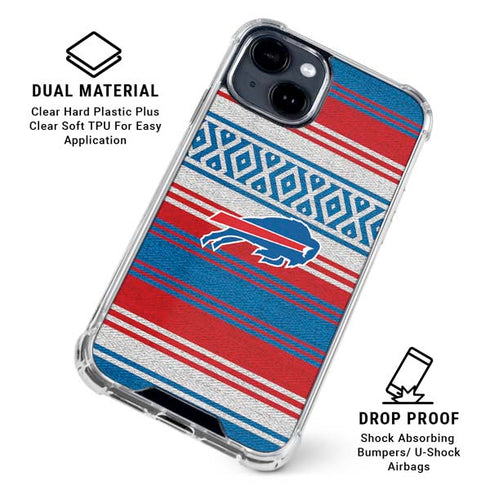 NFL Buffalo Bills Trailblazer iPhone 15 Clear Case