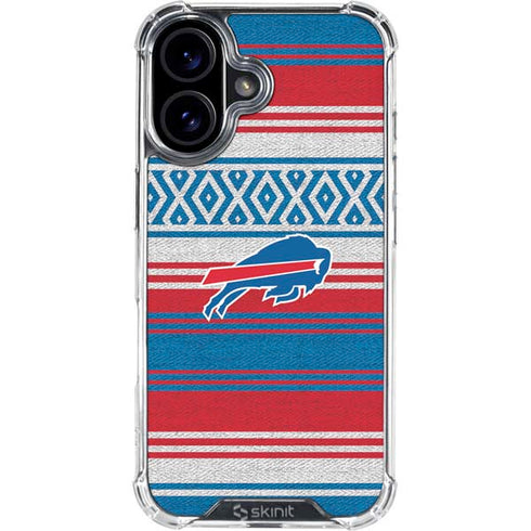 NFL Buffalo Bills Trailblazer iPhone 16 Plus Clear Case