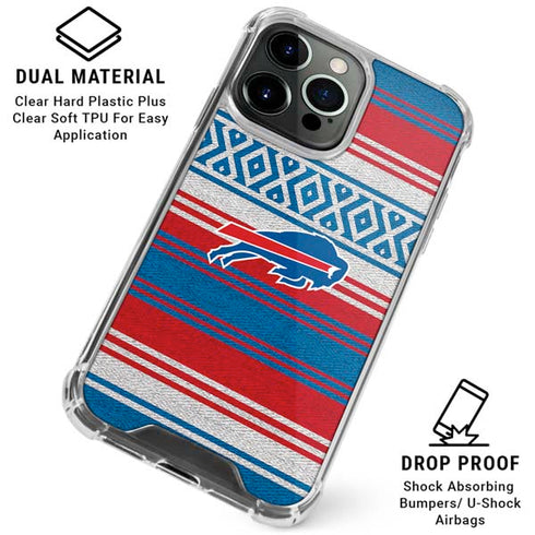 NFL Buffalo Bills Trailblazer iPhone 16 Pro Clear Case