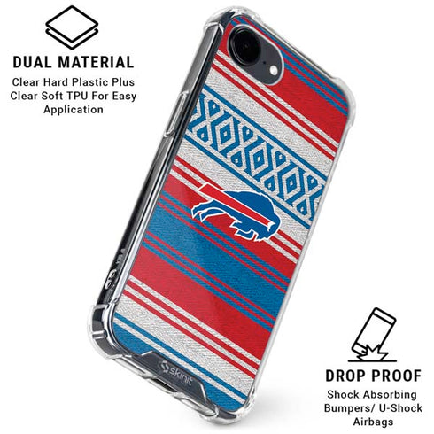 NFL Buffalo Bills Trailblazer iPhone 16e Clear Case