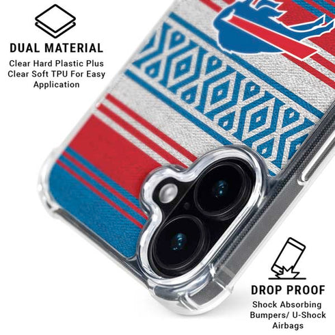 NFL Buffalo Bills Trailblazer iPhone 17 Clear Case