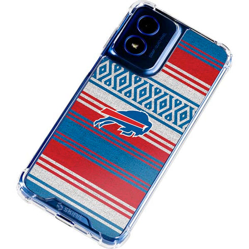 NFL Buffalo Bills Trailblazer Moto G 5G (2024) Clear Case