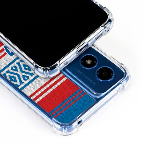 NFL Buffalo Bills Trailblazer Moto G 5G (2024) Clear Case